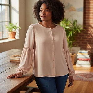 Melanie K Blouse Long Sleeve #488